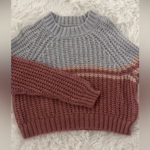 American Eagle Striped Sweater